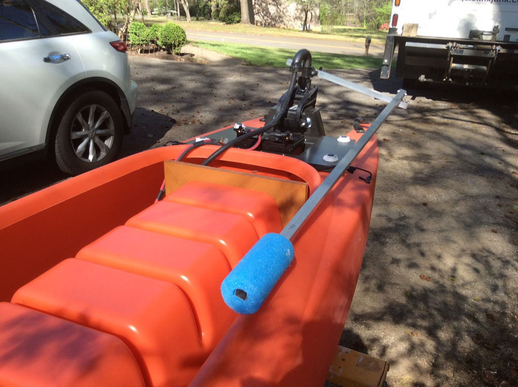 My W500 DIY electric fishing kayak – Wavewalk® Stable 