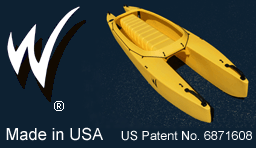 Wavewalk Fishing Kayaks logo and picture