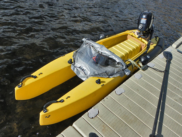 motorized fishing kayak – wavewalk® stable fishing kayaks