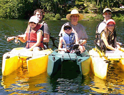 family fishing day