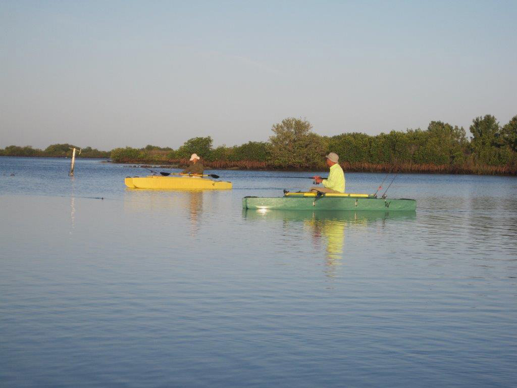 Jai-and-Art-in-their-fishing-kayaks