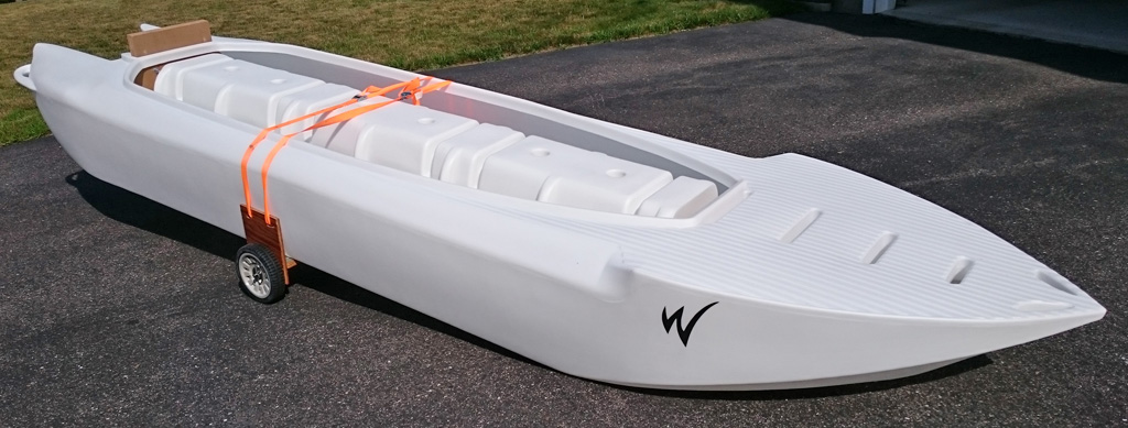 First test for my motorized S4 in the back bays – STABLE KAYAKS AND  MICROSKIFFS MADE BY WAVEWALK