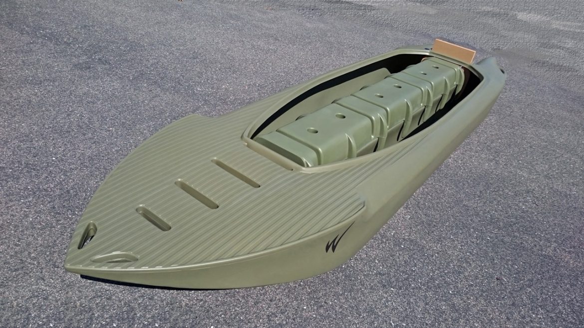 Wavewalk S4 in the new Gator Green color