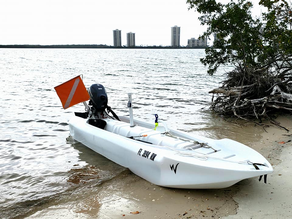 Big lake, small boat, big fish – STABLE KAYAKS AND MICROSKIFFS MADE BY  WAVEWALK