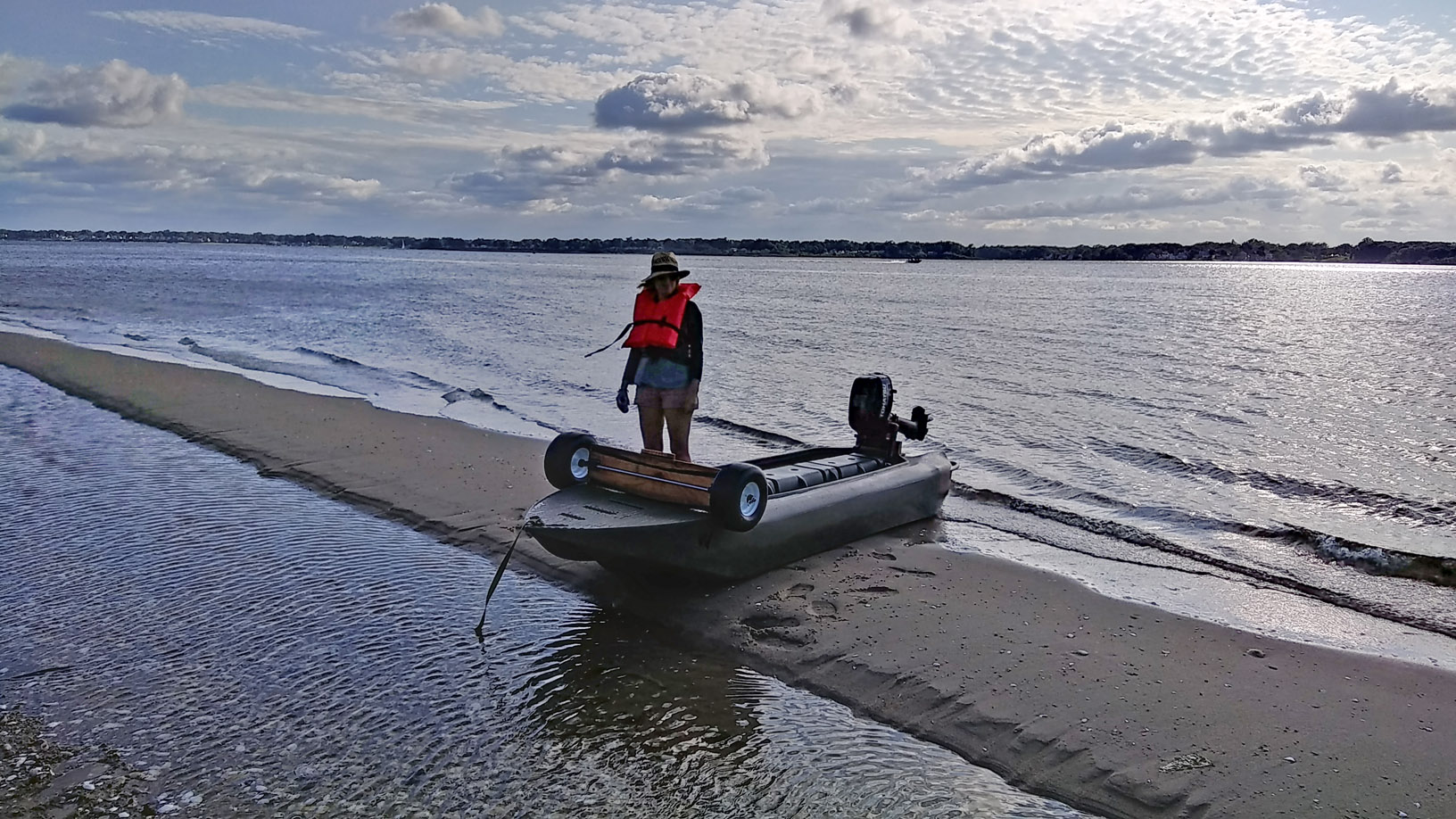 Wavewalk S4 flats boat