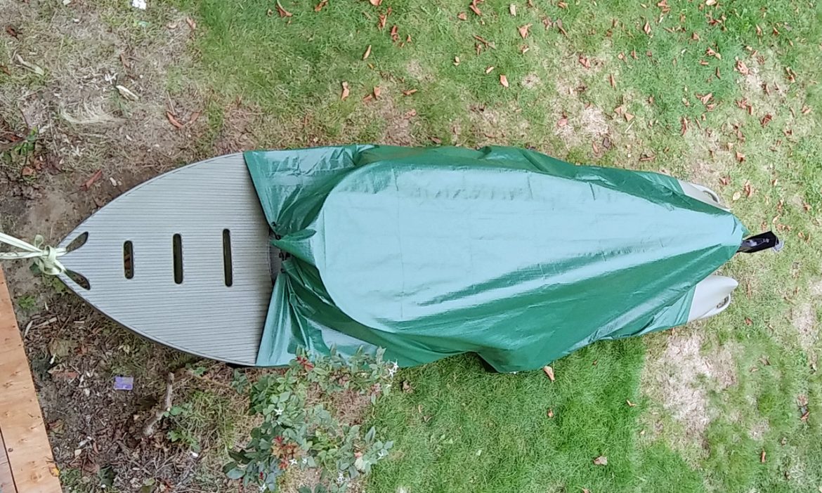 Boat cover for the Wavewalk S4