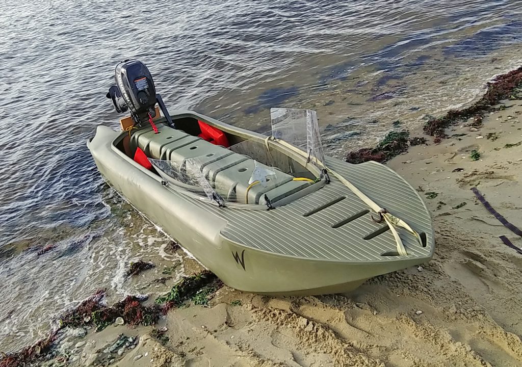 Microskiffs Full size spray shield for S4 Microskiff – STABLE KAYAKS AND ...