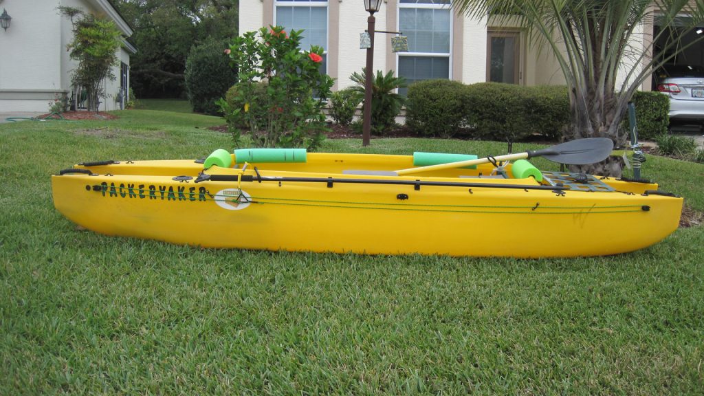 anchor trolley for Wavewalk 500 fishing kayak