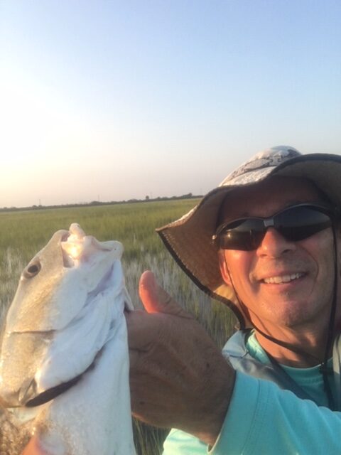 Kevin with nice redfish