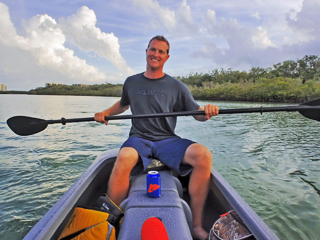 Paddling The S4 Microskiff And W720 Kayak Skiff