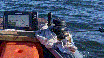 Fishfinder and Downrigger for fishing Lake Erie ON Canada 360