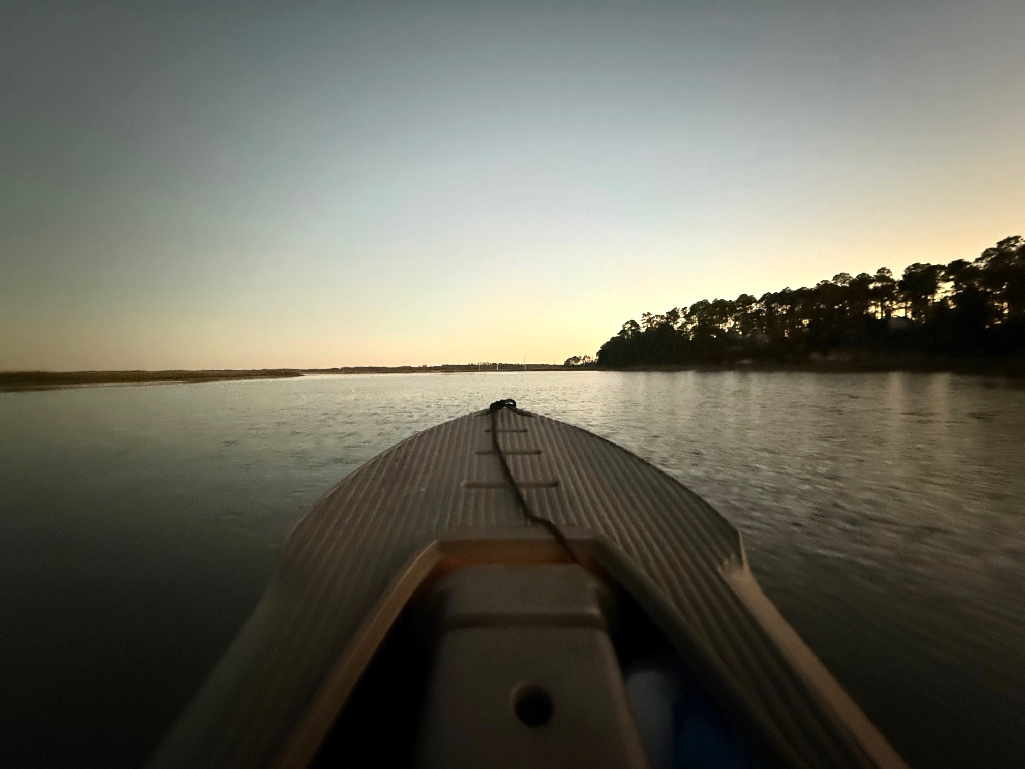 S4 microskiff cruising SC