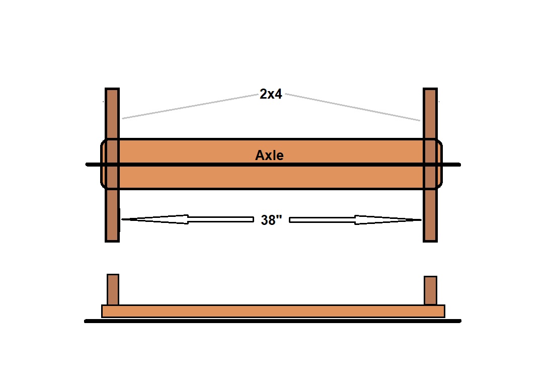 Wheel Cart For MIcroskiff and Kayak