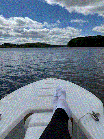 view from the front of the S