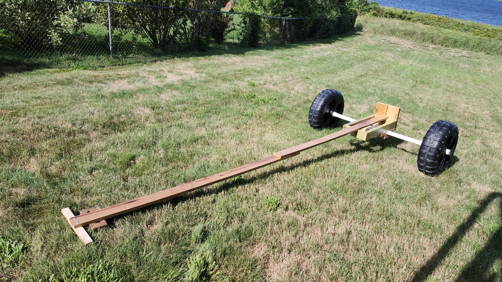 Beach Wheel Cart for S4 Microskiff